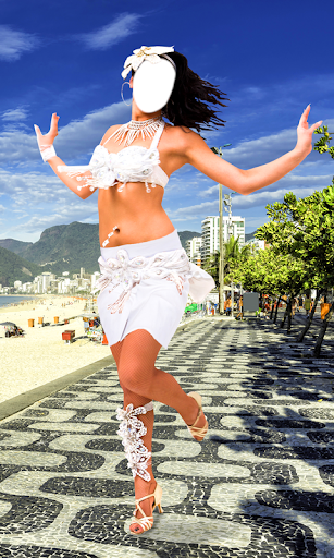 Woman Carnival Photo Montage