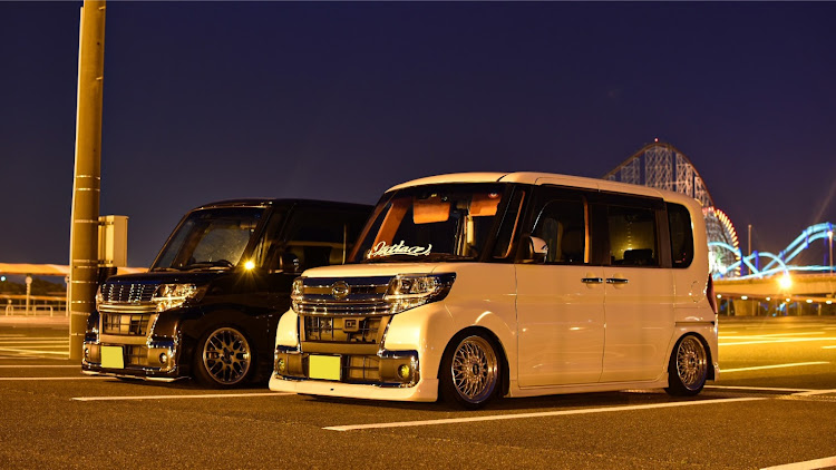 タントカスタムの一眼レフ・BBS・LA600S・D5600・ジャズドリーム長島に関するカスタム事例の投稿画像3枚目