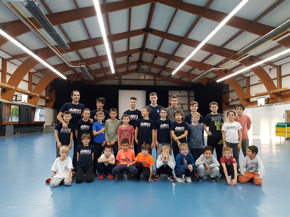 Stage sportif judo/loisirs,<br> du 29/10 au 02/11/2019