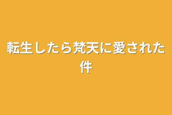 転生したら梵天に愛された件