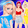 ❤  Summer time ❤  Sisters dress up game icon