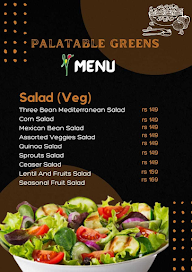 Palatable Greens menu 2