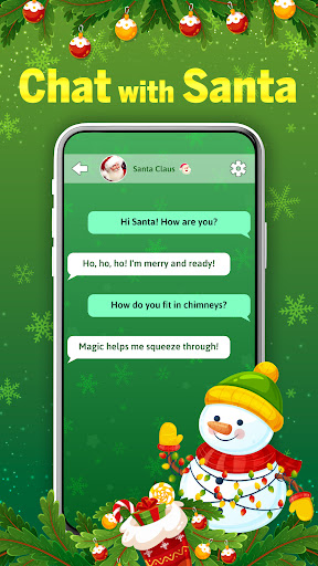 Screenshot Call Santa Claus: Fake Video