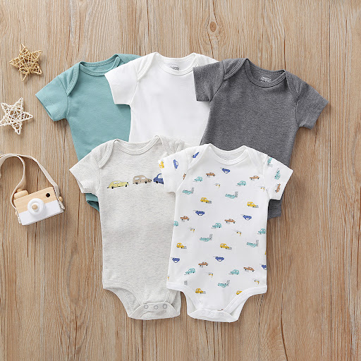 Title 6, Newborn Foreign Trade Baby Five-piece Outfit, F...