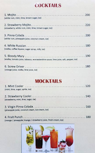 A1 menu 1