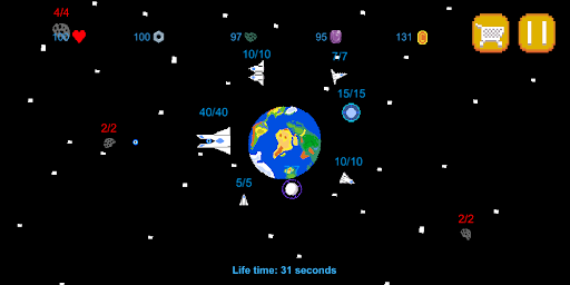 Screenshot Pixel Earth Defense