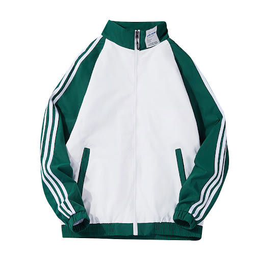 Title 6, Stand-up collar jacket for young students, loos...