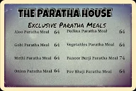 The Paratha House menu 2