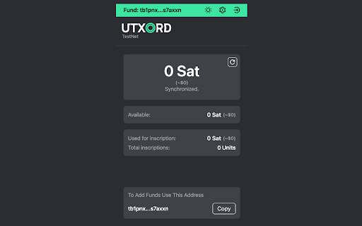 UTXORD Wallet