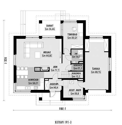 E-191 - Rzut parteru