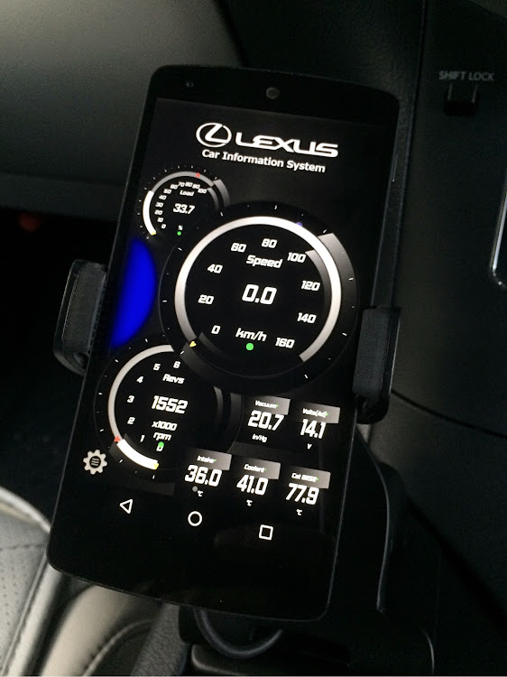 RXのDIY・Torque Pro・純正アプリ風・nexus5に関するカスタム事例の投稿画像1枚目