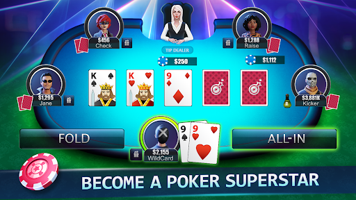 Screenshot Texas Holdem Poker Face Online