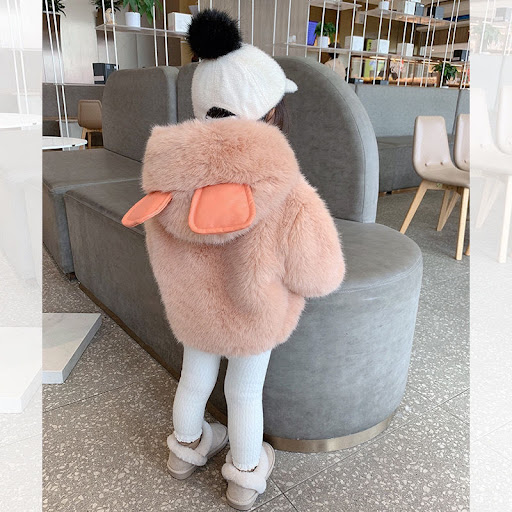 Title 3, Thickened Little Girl Hooded Childrens Jacket ...