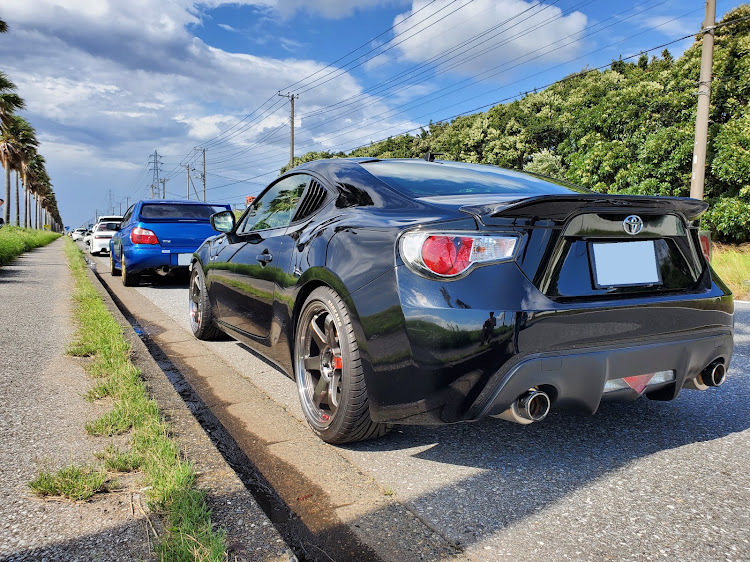 インプレッサ WRX STIのインプレッサWRXSTI・86・TE37SL・千葉フォルニア・ひさびさの投稿に関するカスタム事例の投稿画像2枚目