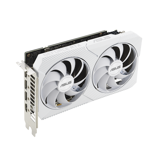 Card màn hình ASUS DUAL-RTX3060-O8G-WHITE 8GB GDDR6 (90YV0GB7-M0NA00)