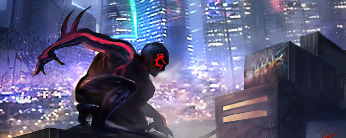 Spider-Man 2099 Marvel Wallpaper New Tab marquee promo image