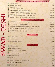 Swad Deshi Restaurant menu 4