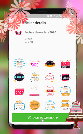 New Year Stickers for WhatsAppp 2020