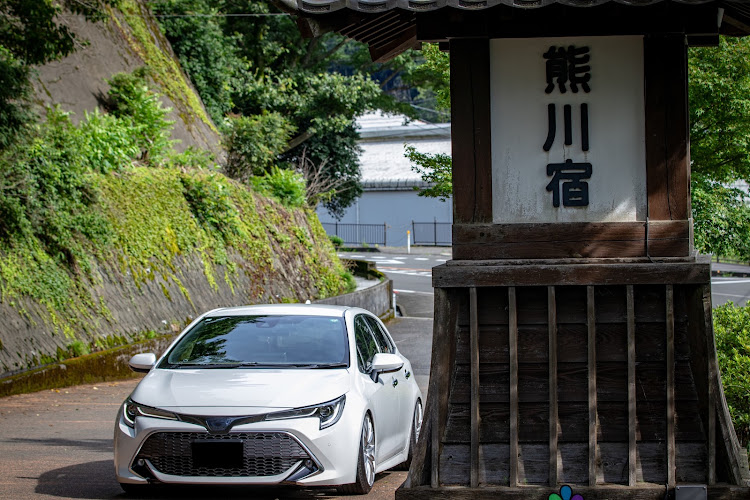 カローラスポーツのいつもイイネ&コメントありがとうございます🙇‍♂️・三連休・ストレス発散カメ活ドライブ・メタセコイア並木・熊川宿に関するカスタム事例の投稿画像11枚目