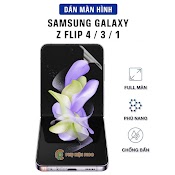 Dán Màn Hình Samsung Z Flip / Samsung Z Flip 3 5G / Z Flip 4 Full Màn Dẻo Trong Suốt - Dán Dẻo Samsung Galaxy Z Flip 4