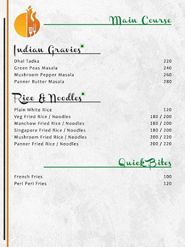 Sungrilla menu 