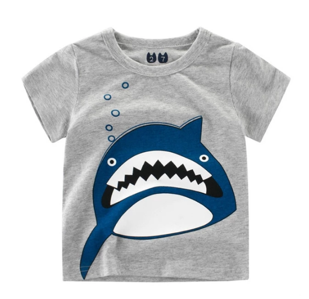 Title 6, Camiseta de algodão infantil verão estilo corea...
