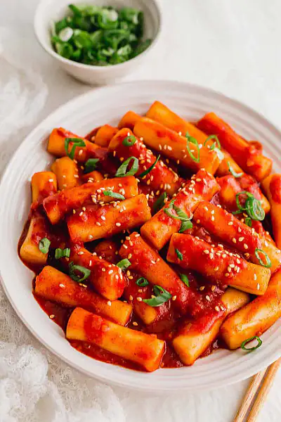 Tteobokki With Japchae