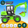 Digger Trucks Kid Construction icon