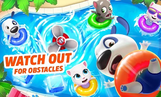 Talking Tom Pool - Puzzle Game Screenshot