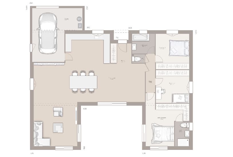  Vente Terrain + Maison - Terrain : 400m² - Maison : 140m² à Laragne-Monteglin (05300) 