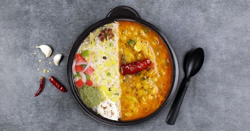 Dal Tadka Dhaba Style [Masala Rice] Bowl