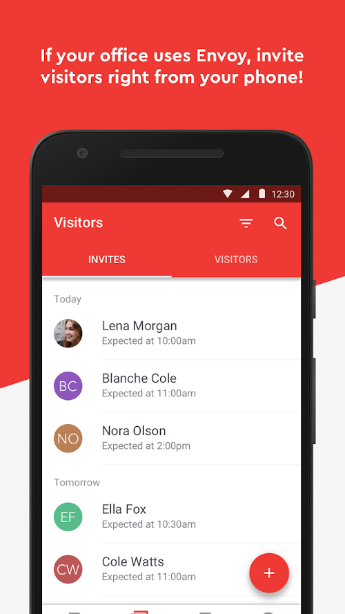 Android application Envoy Passport screenshort