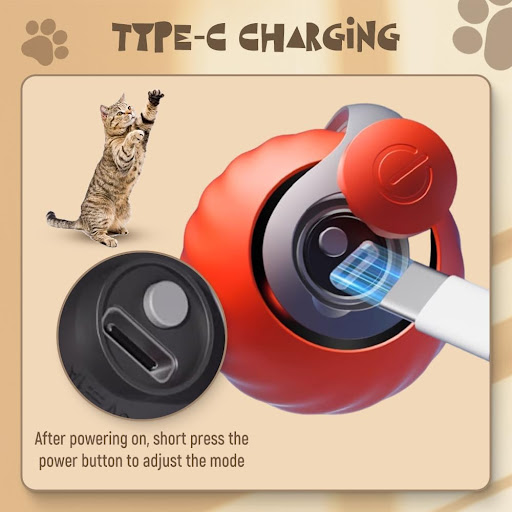 Title 2, Interactive Cat Toys Balls for Indoor Cats Dogs...