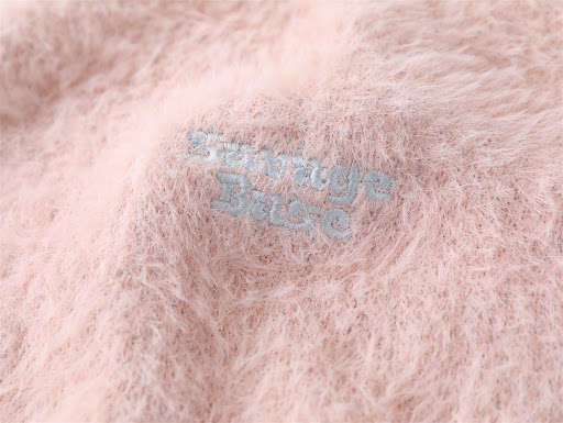 Title 2, Mens Gradient Mink-like Round Neck Sweater Loo...