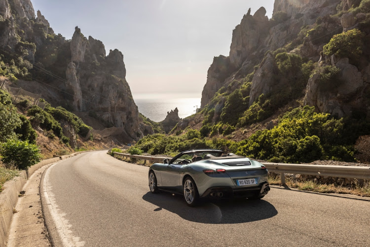 Ferrari's roofless Roma is the stuff of dreams.