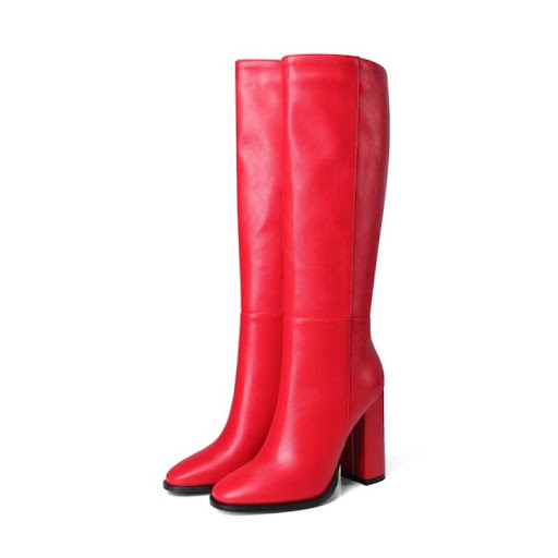 Title 1, Womens Plus Size Zipper Leather All-match Thic...