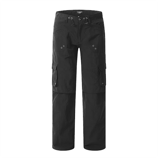 Title 6, Mens Multi-pocket Pleated Overalls Loose Fit, ...