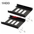 Giá Đỡ Hdd Khay Hdd Ssd Loại 2 Ổ Cùng Lúc Bằng Sắt Dày Cứng Cáp Sơn Tĩnh Điện An Toàn Số Lượng Lớn Giá Rẻ
