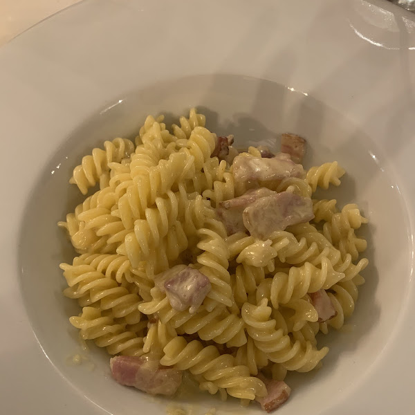 Gluten Free Carbonara