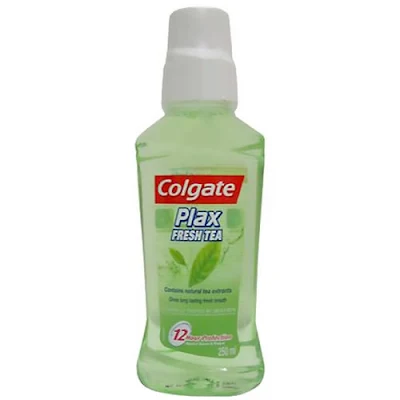 Colgate Mouthwash - Plax Fresh Tea, Alcohol Free, Imported