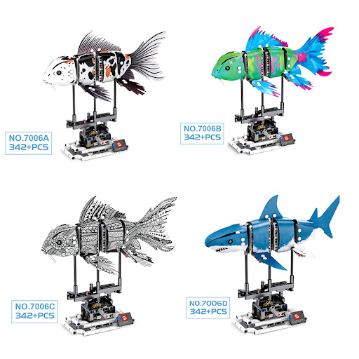 Title 5, Koi Years Creative Series Deep Sea Giant Shark ...