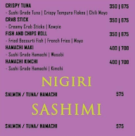 Kinki Delivery - The Sushi And Asian Kitchen menu 2