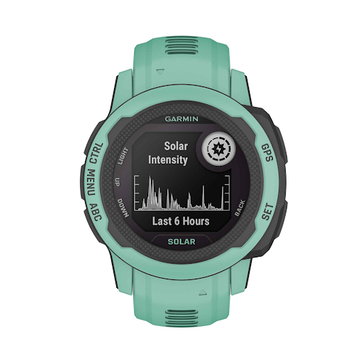 Đồng hồ thông minh Garmin Instinct 2S, Solar, Xanh nhiệt đới, SEA (010-02564-62)