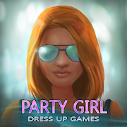 Party Girl Dress Up Games  Icon