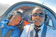 Madiba Bay School of Flight student pilot Tatenda Chigwada, 26, gives wings to the dream of Simbongile Ndara, 14, to fly.