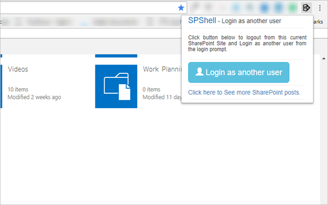 SPShell - SharePoint: Login as Another Preview image 5