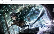 Attack on Titan Levi Wallpapers and New Tab small promo image