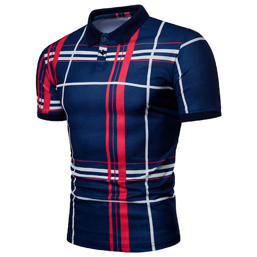 Title 9, Mens Fashion Aviary Print Short Sleeve Lapel T...