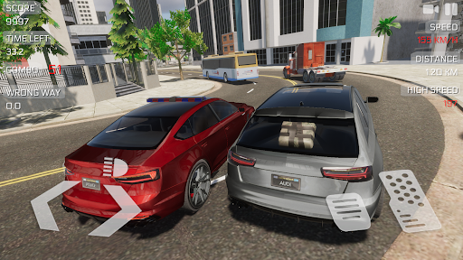 Screenshot Online Audi Car Driving Game