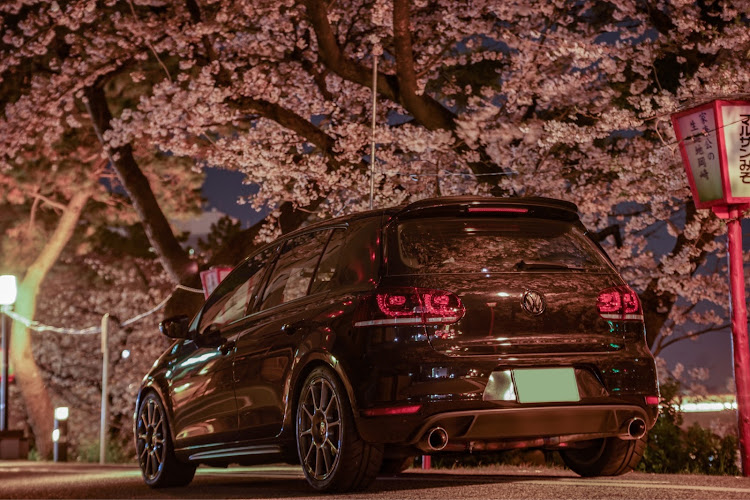ゴルフ6 GTIの桜と愛車・コロナウイルスに負けるな・桜・ドライブに関するカスタム事例の投稿画像2枚目